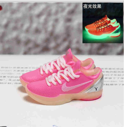 신발 미니어쳐 Nike KOBE Luminous version ZK6 breast cancer MT-0662
